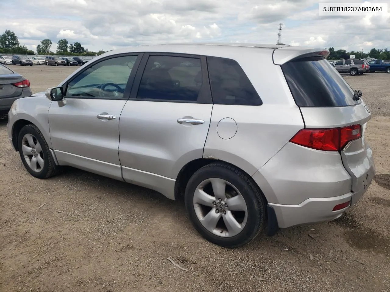 2007 Acura Rdx VIN: 5J8TB18237A803684 Lot: 63789274