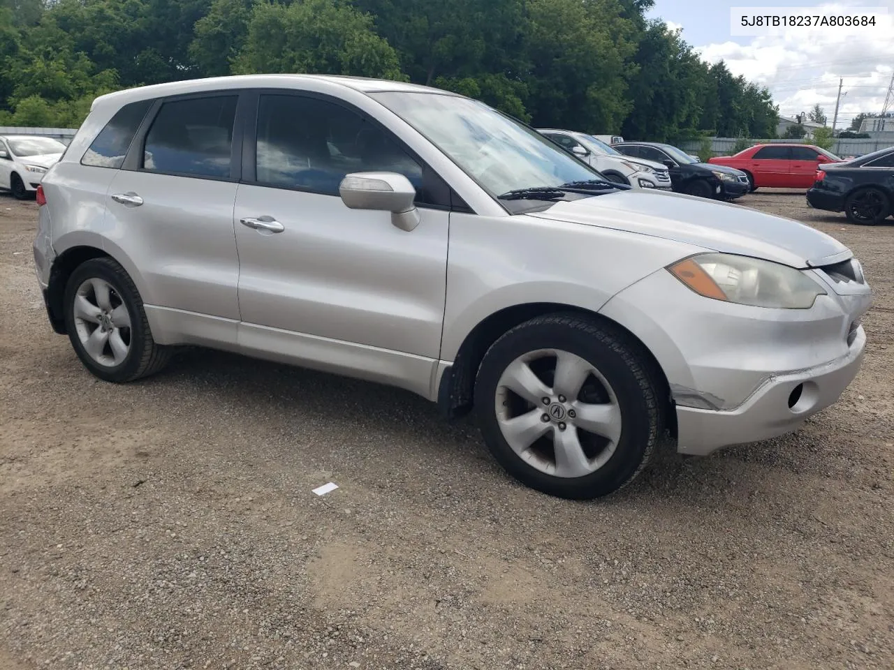 2007 Acura Rdx VIN: 5J8TB18237A803684 Lot: 63789274