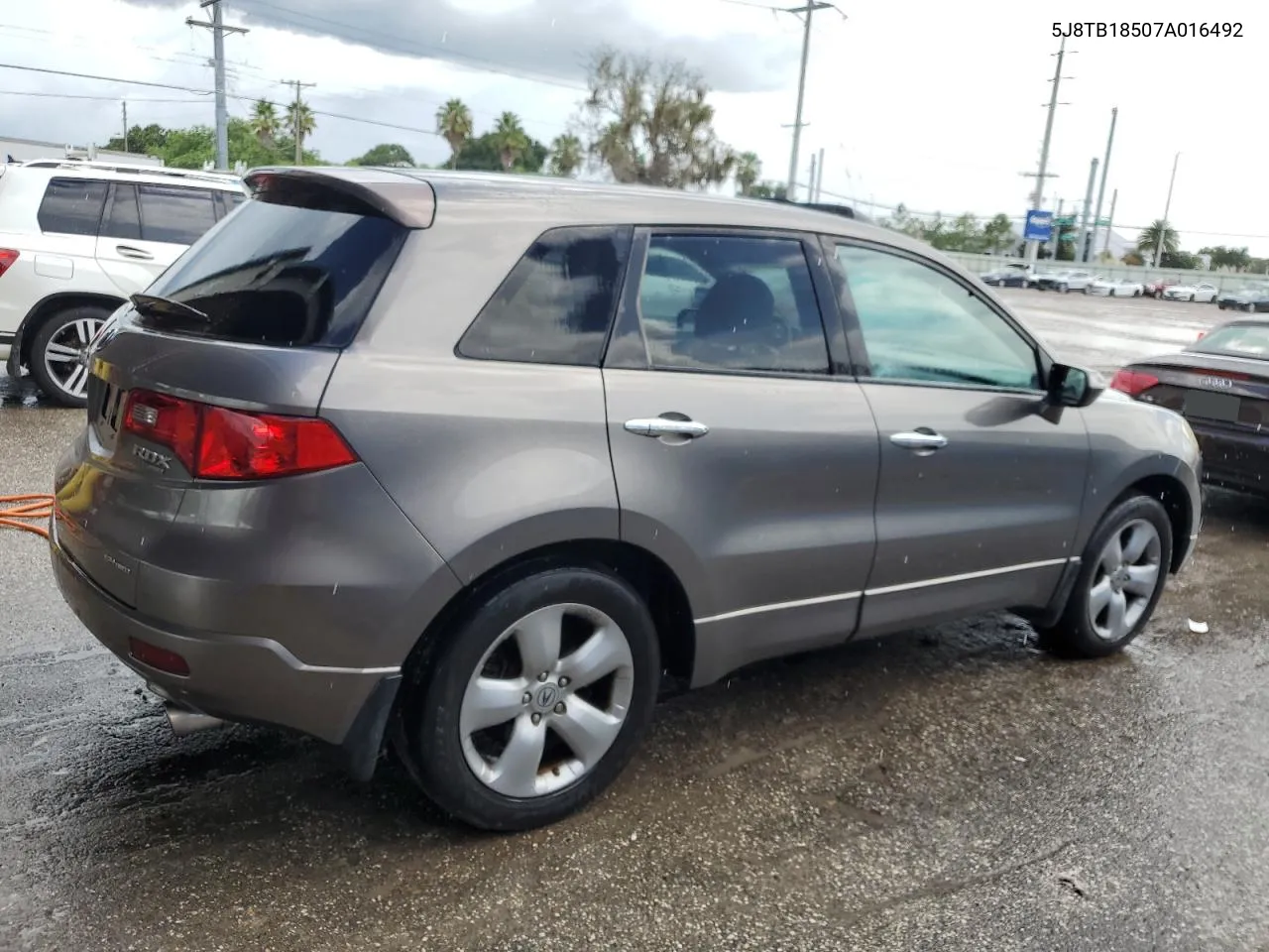 5J8TB18507A016492 2007 Acura Rdx Technology