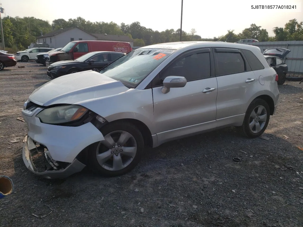 2007 Acura Rdx Technology VIN: 5J8TB18577A018241 Lot: 67001534