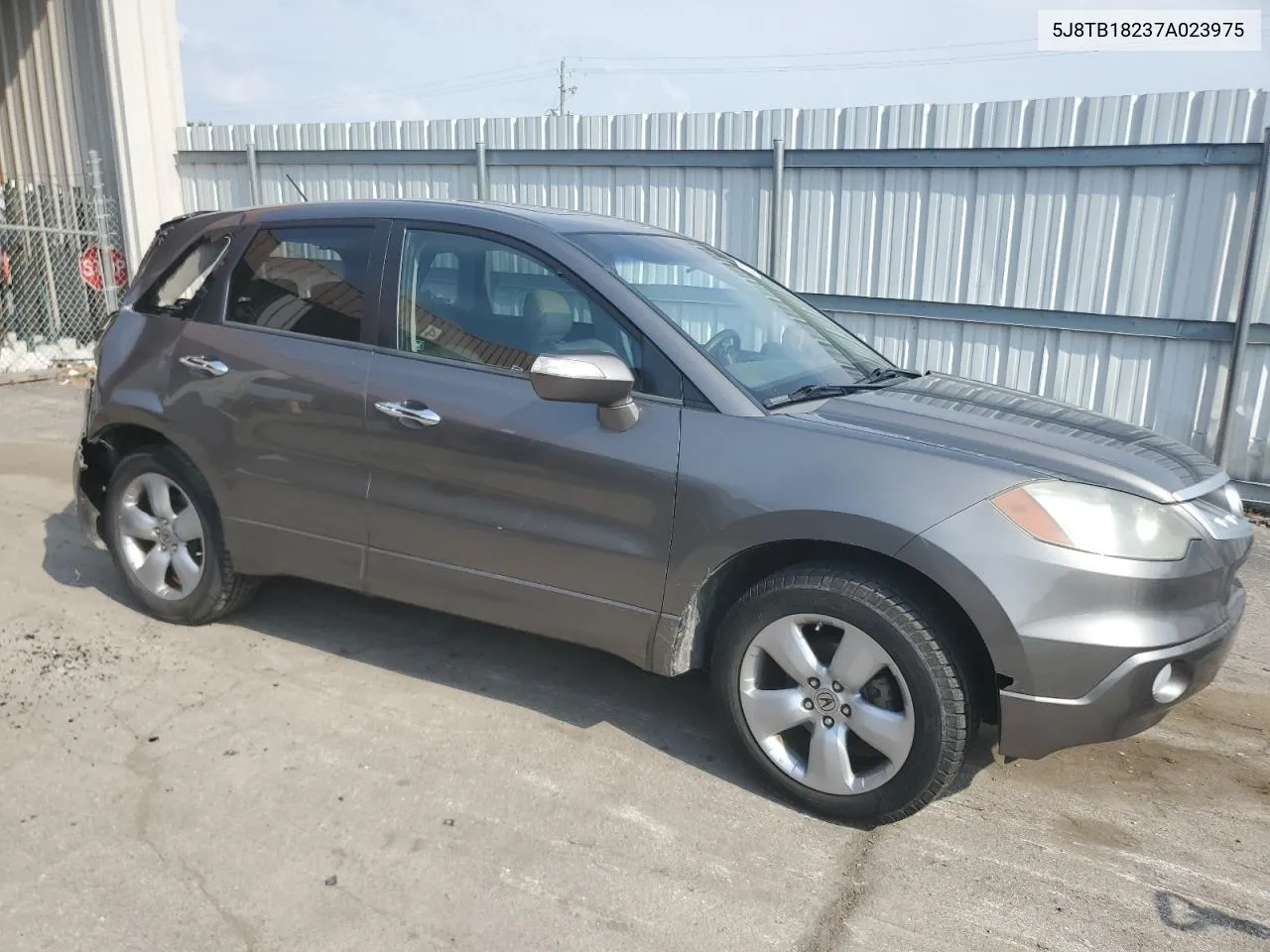 2007 Acura Rdx VIN: 5J8TB18237A023975 Lot: 69281164