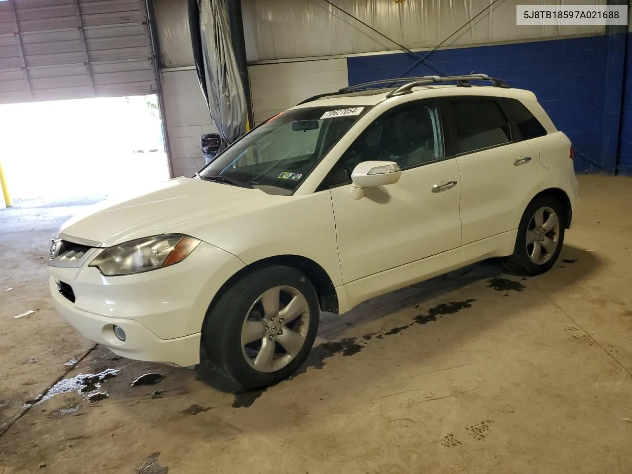 2007 Acura Rdx Technology VIN: 5J8TB18597A021688 Lot: 70627054