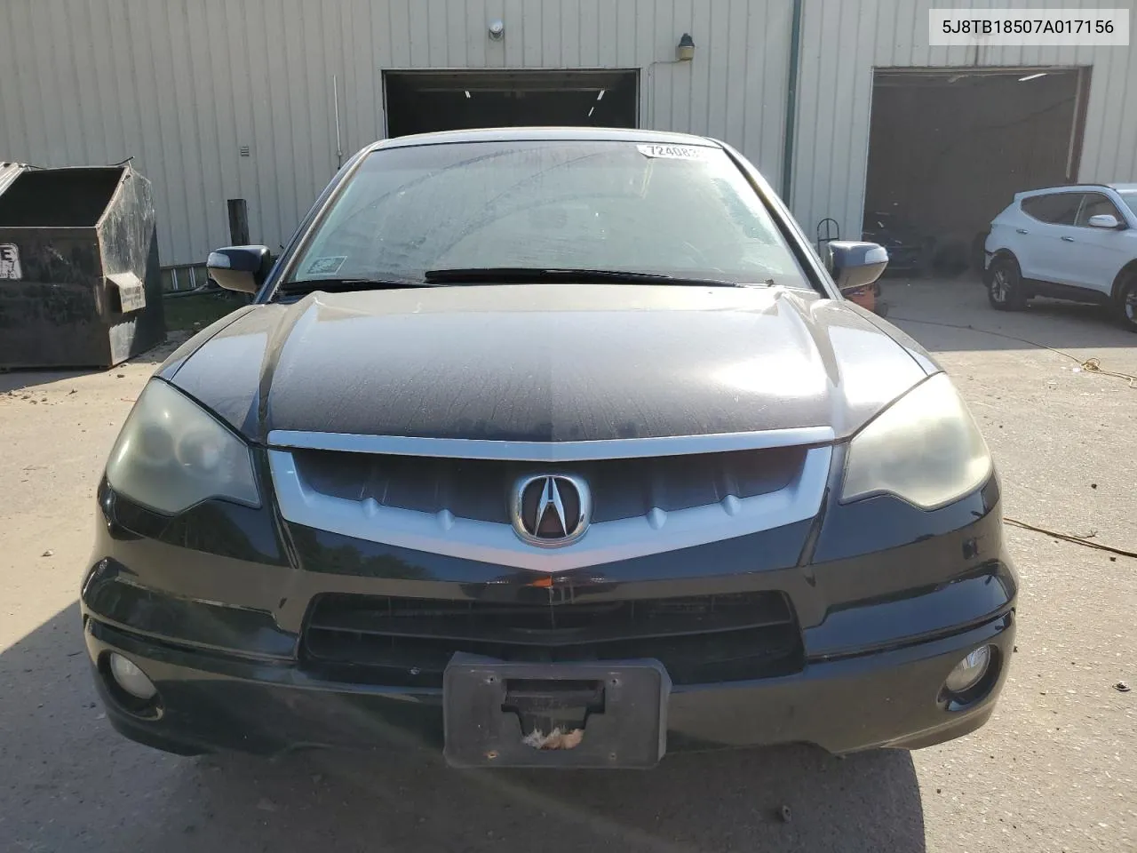 2007 Acura Rdx Technology VIN: 5J8TB18507A017156 Lot: 72408334