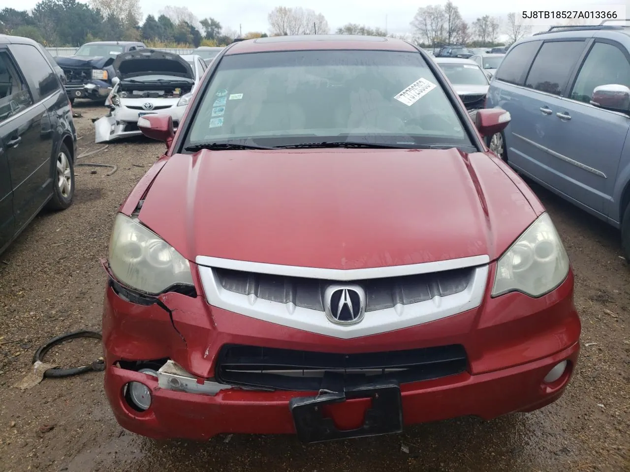 2007 Acura Rdx Technology VIN: 5J8TB18527A013366 Lot: 73726363