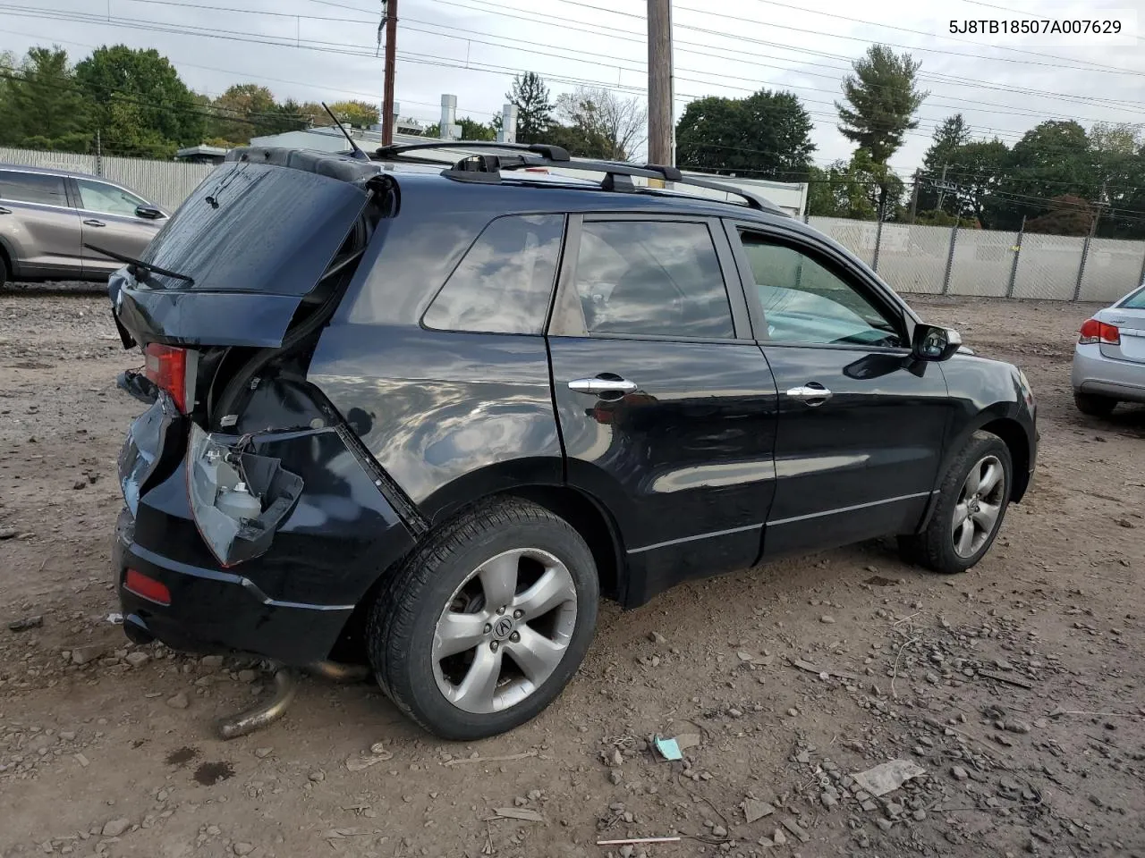 2007 Acura Rdx Technology VIN: 5J8TB18507A007629 Lot: 73986234