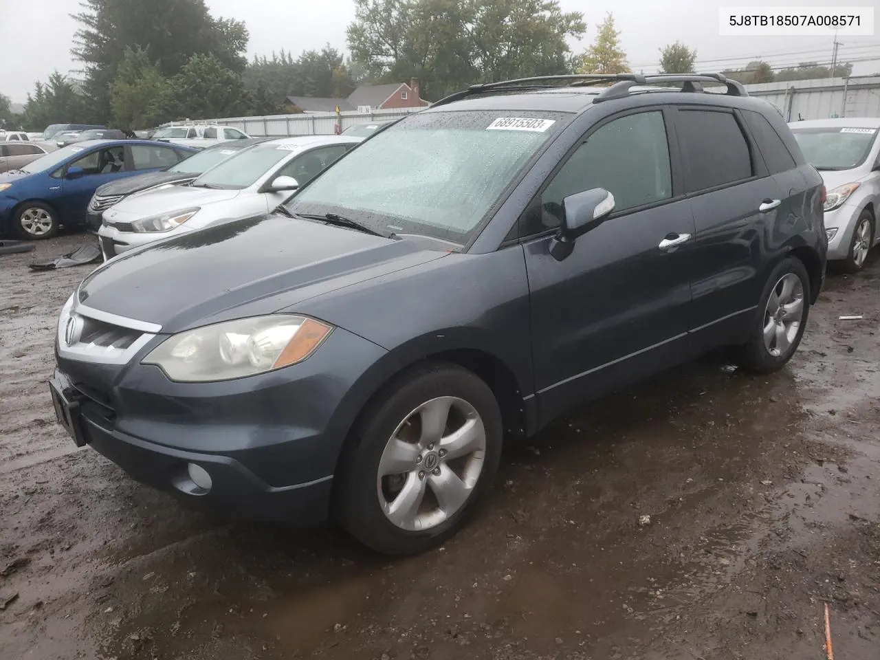 2007 Acura Rdx Technology VIN: 5J8TB18507A008571 Lot: 74241064