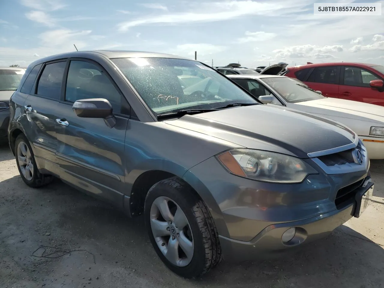 2007 Acura Rdx Technology VIN: 5J8TB18557A022921 Lot: 75020864