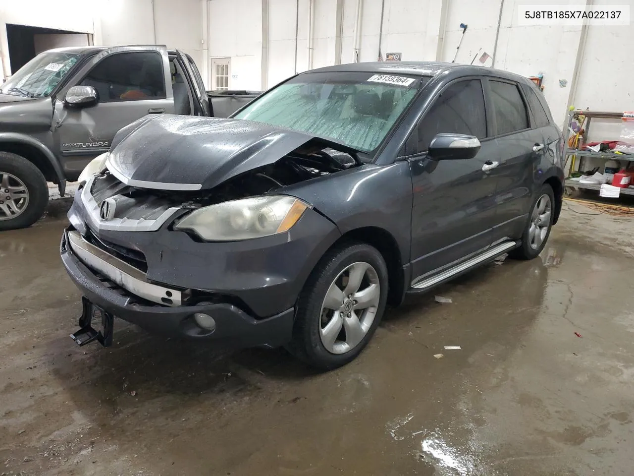 2007 Acura Rdx Technology VIN: 5J8TB185X7A022137 Lot: 78159364