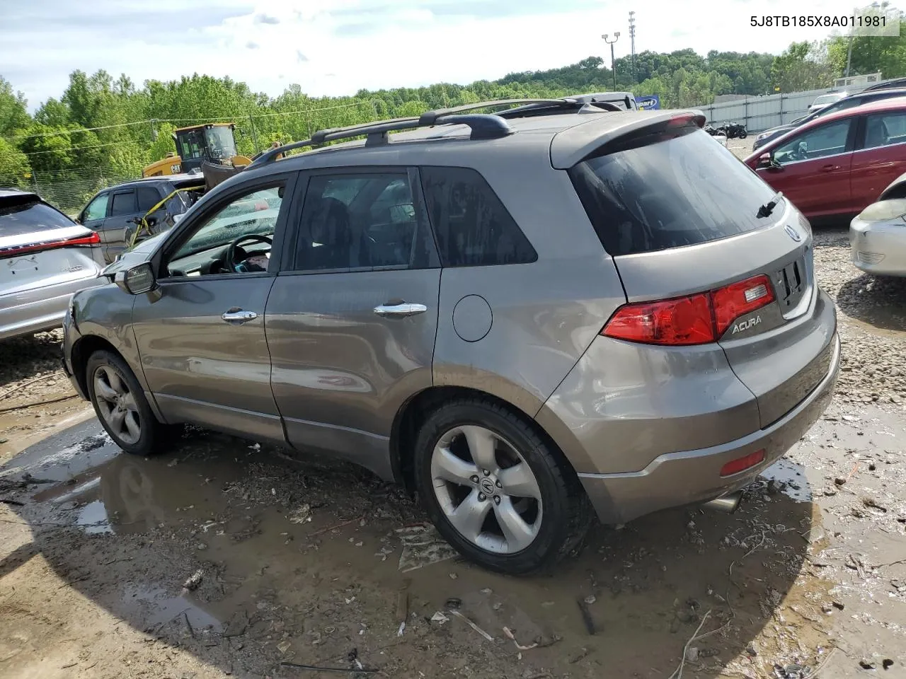 2008 Acura Rdx Technology VIN: 5J8TB185X8A011981 Lot: 53276624