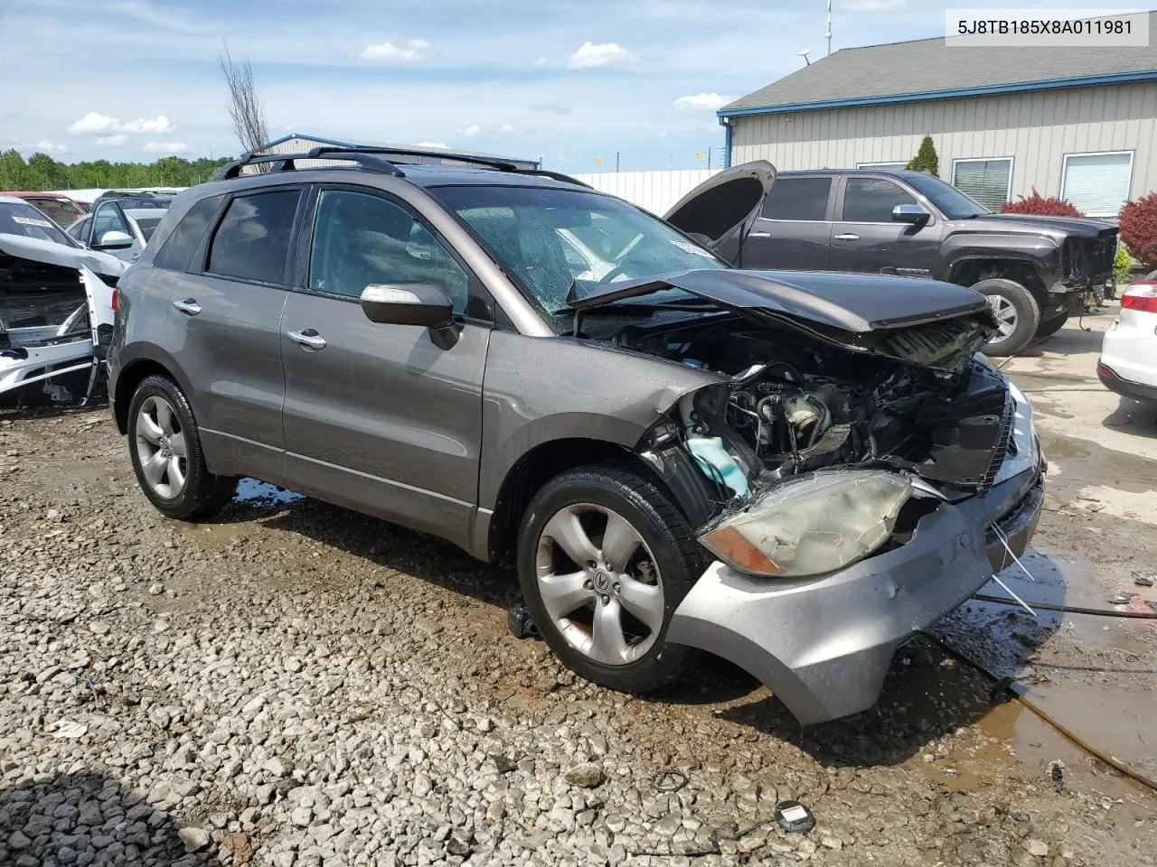 2008 Acura Rdx Technology VIN: 5J8TB185X8A011981 Lot: 53276624