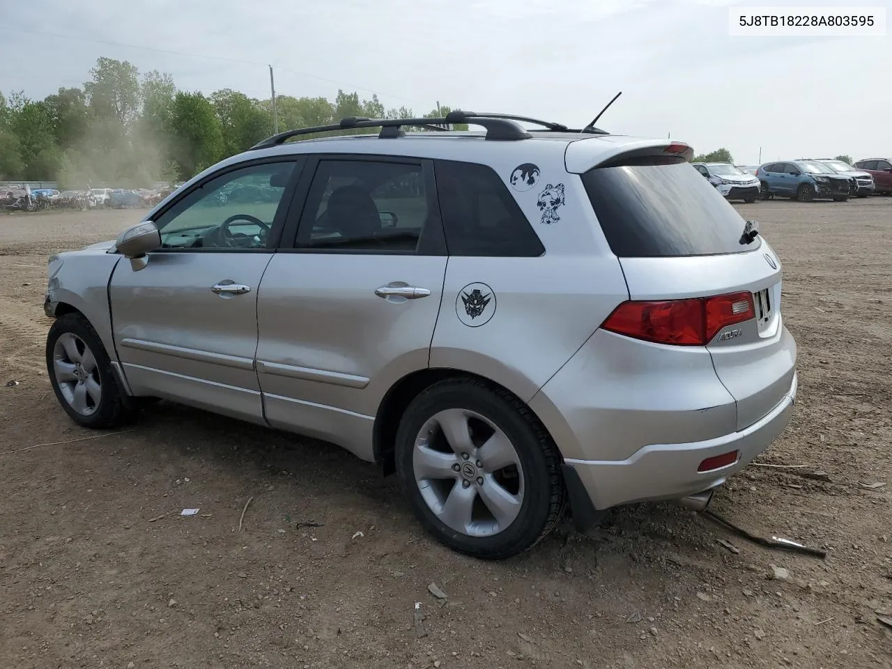 2008 Acura Rdx VIN: 5J8TB18228A803595 Lot: 55103244