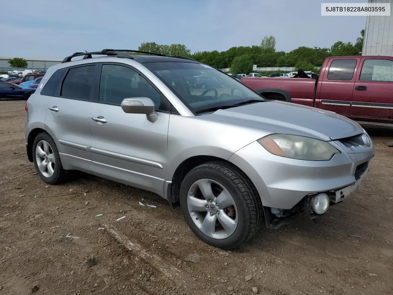 2008 Acura Rdx VIN: 5J8TB18228A803595 Lot: 55103244