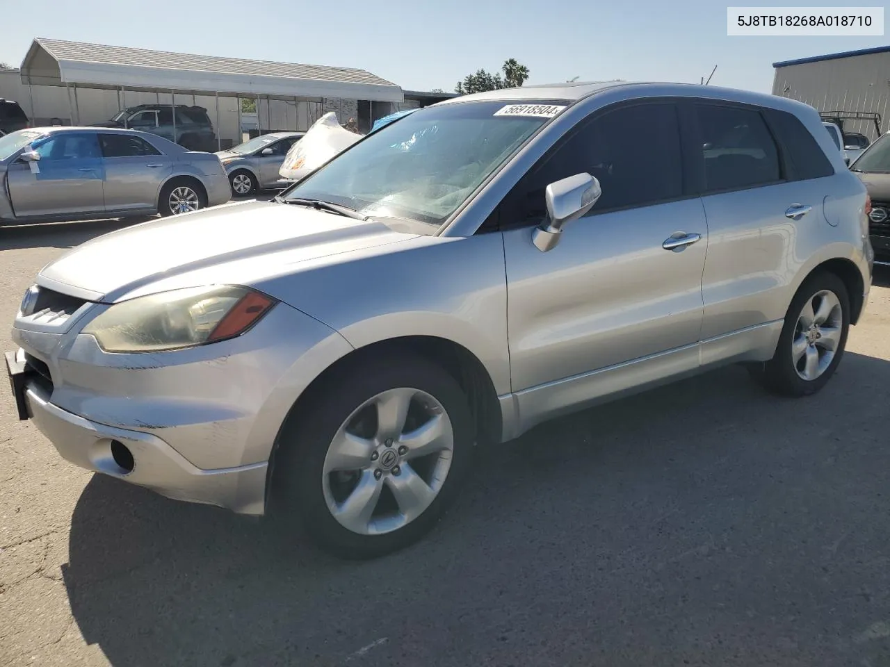 2008 Acura Rdx VIN: 5J8TB18268A018710 Lot: 56918504