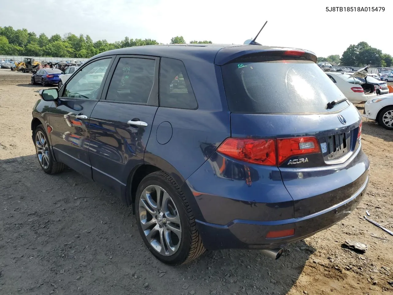 2008 Acura Rdx Technology VIN: 5J8TB18518A015479 Lot: 58019084