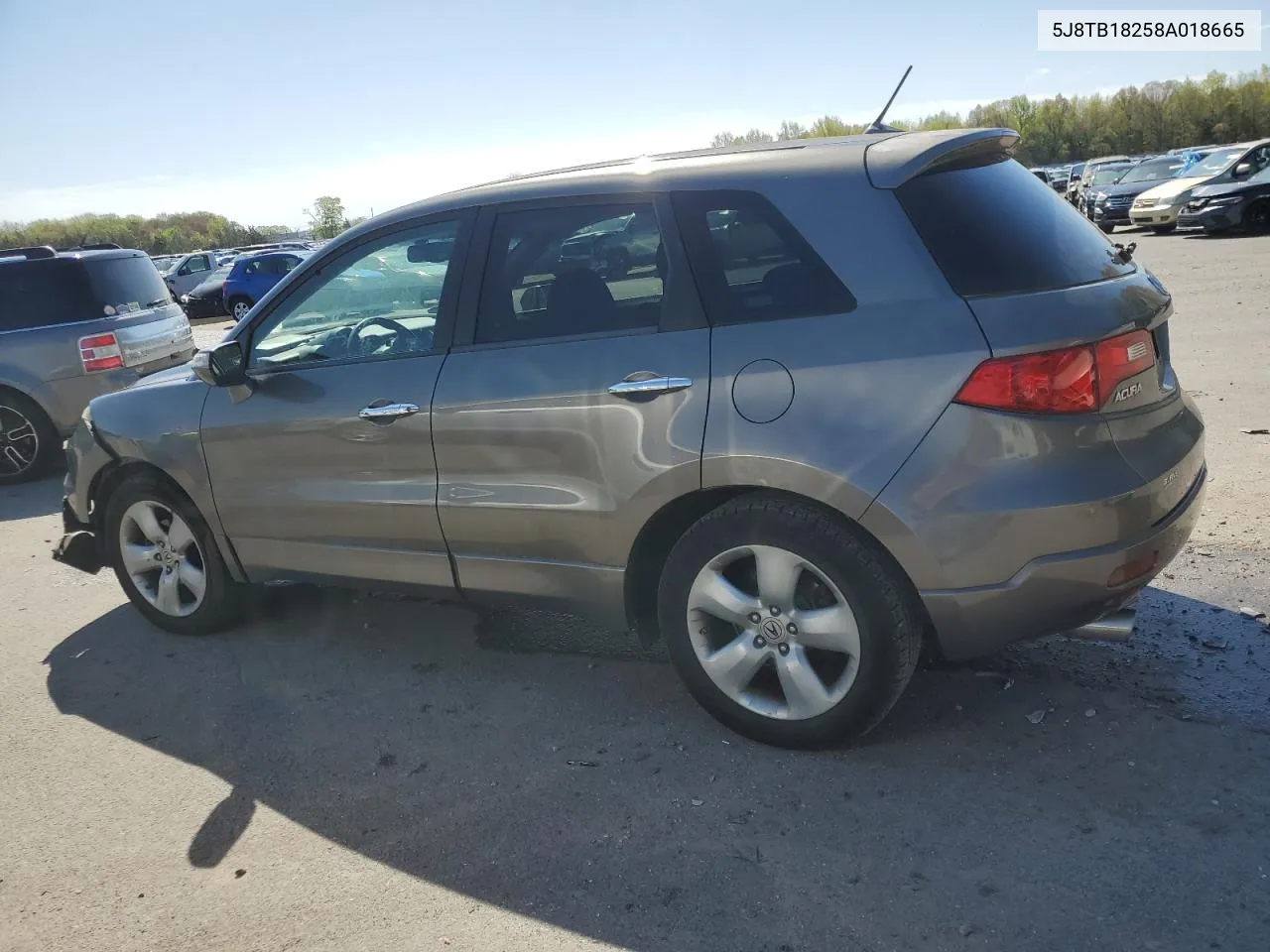 2008 Acura Rdx VIN: 5J8TB18258A018665 Lot: 59766624