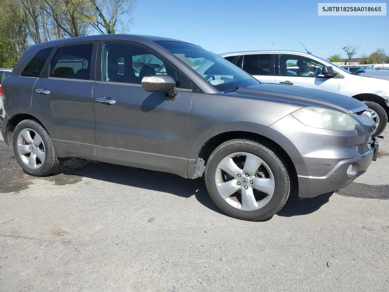 2008 Acura Rdx VIN: 5J8TB18258A018665 Lot: 59766624