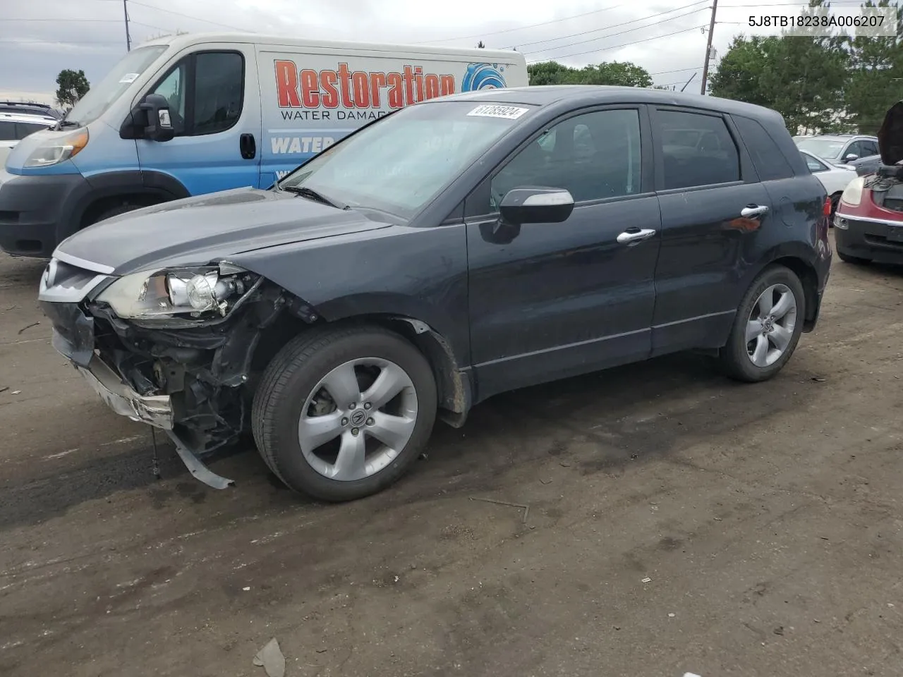 5J8TB18238A006207 2008 Acura Rdx