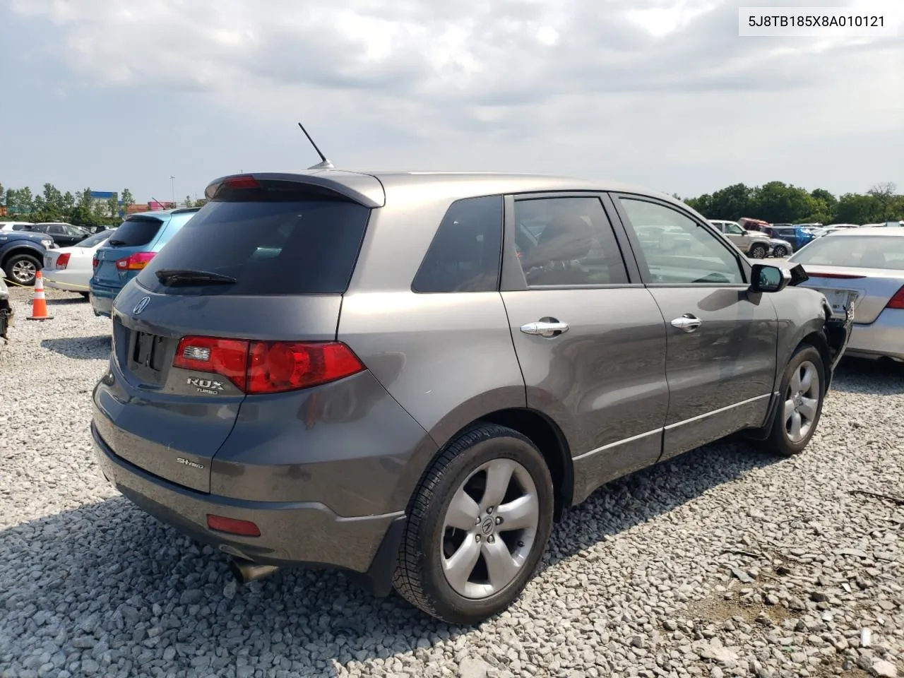 2008 Acura Rdx Technology VIN: 5J8TB185X8A010121 Lot: 62512934