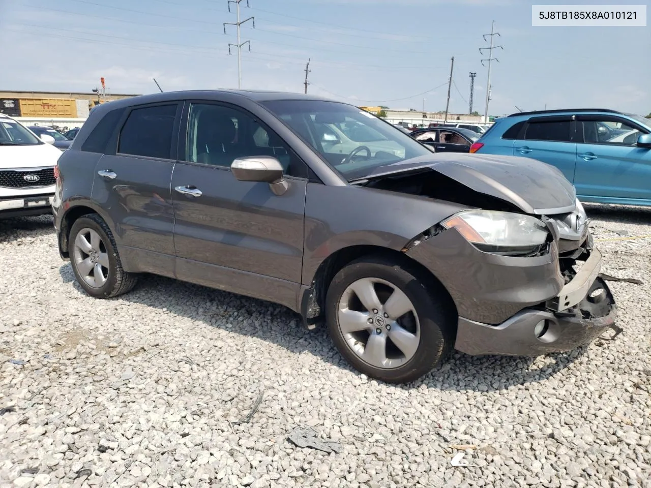 2008 Acura Rdx Technology VIN: 5J8TB185X8A010121 Lot: 62512934