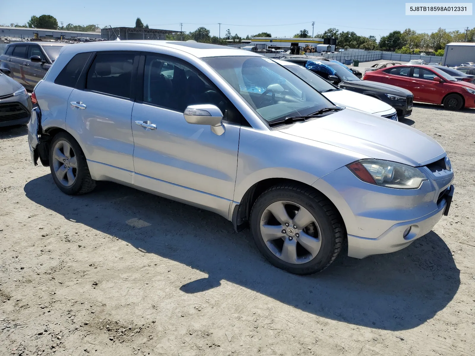 2008 Acura Rdx Technology VIN: 5J8TB18598A012331 Lot: 63267534