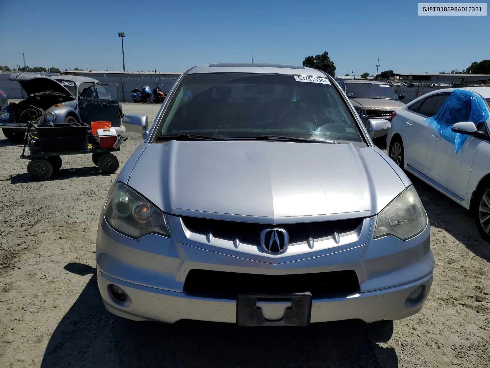 2008 Acura Rdx Technology VIN: 5J8TB18598A012331 Lot: 63267534