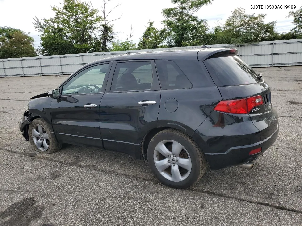 2008 Acura Rdx Technology VIN: 5J8TB18508A019989 Lot: 66732644