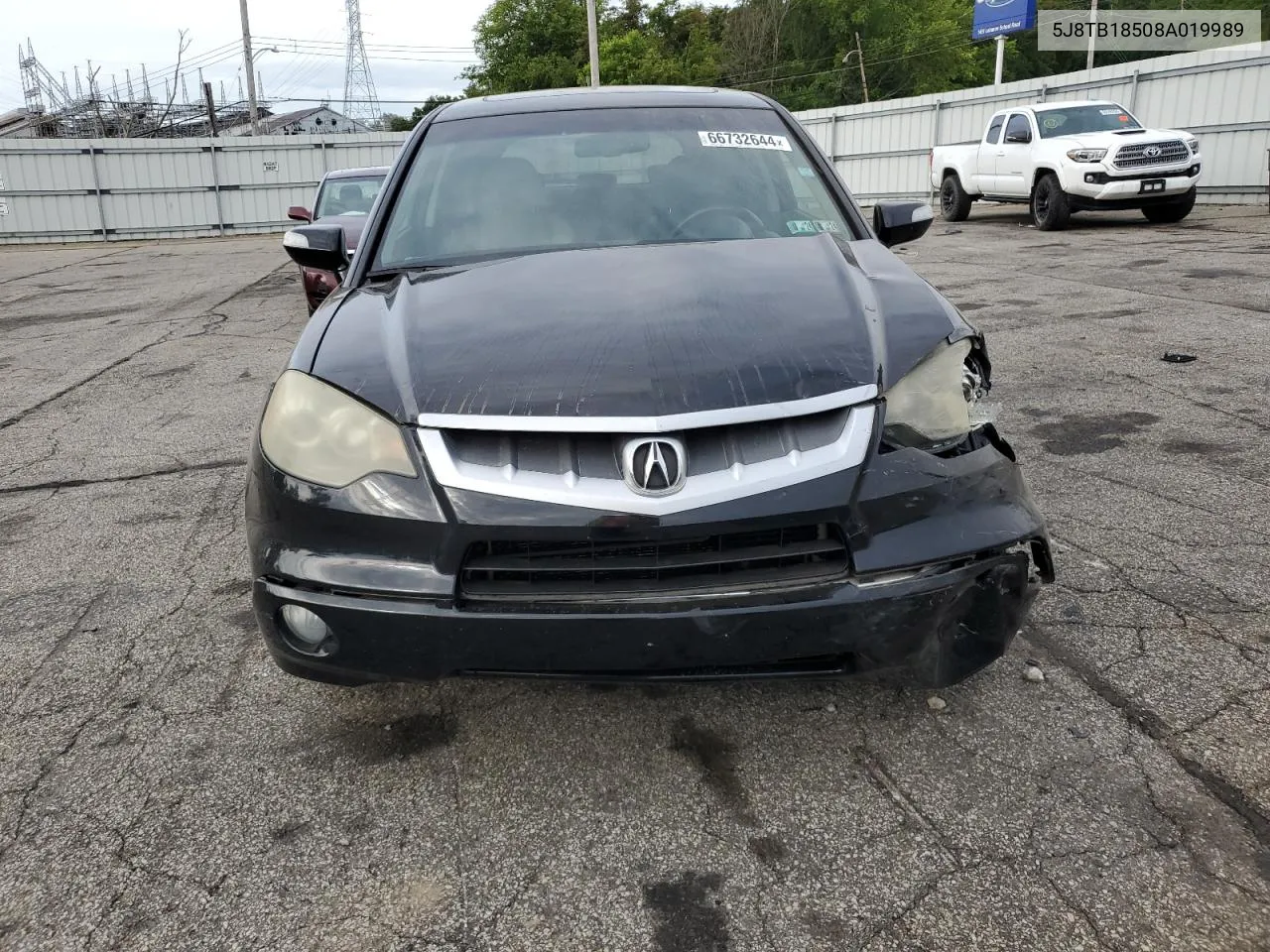 2008 Acura Rdx Technology VIN: 5J8TB18508A019989 Lot: 66732644