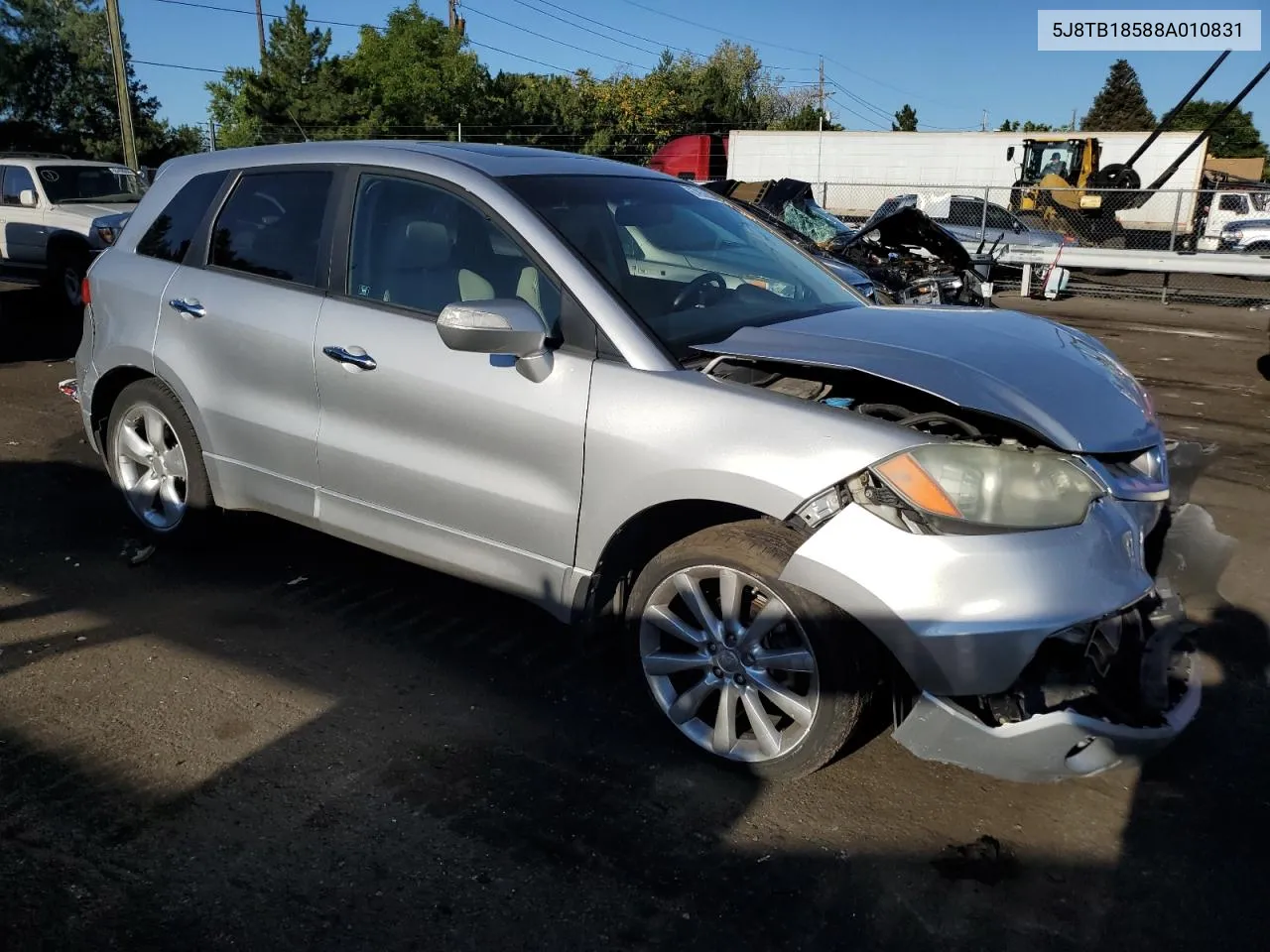 2008 Acura Rdx Technology VIN: 5J8TB18588A010831 Lot: 67856524