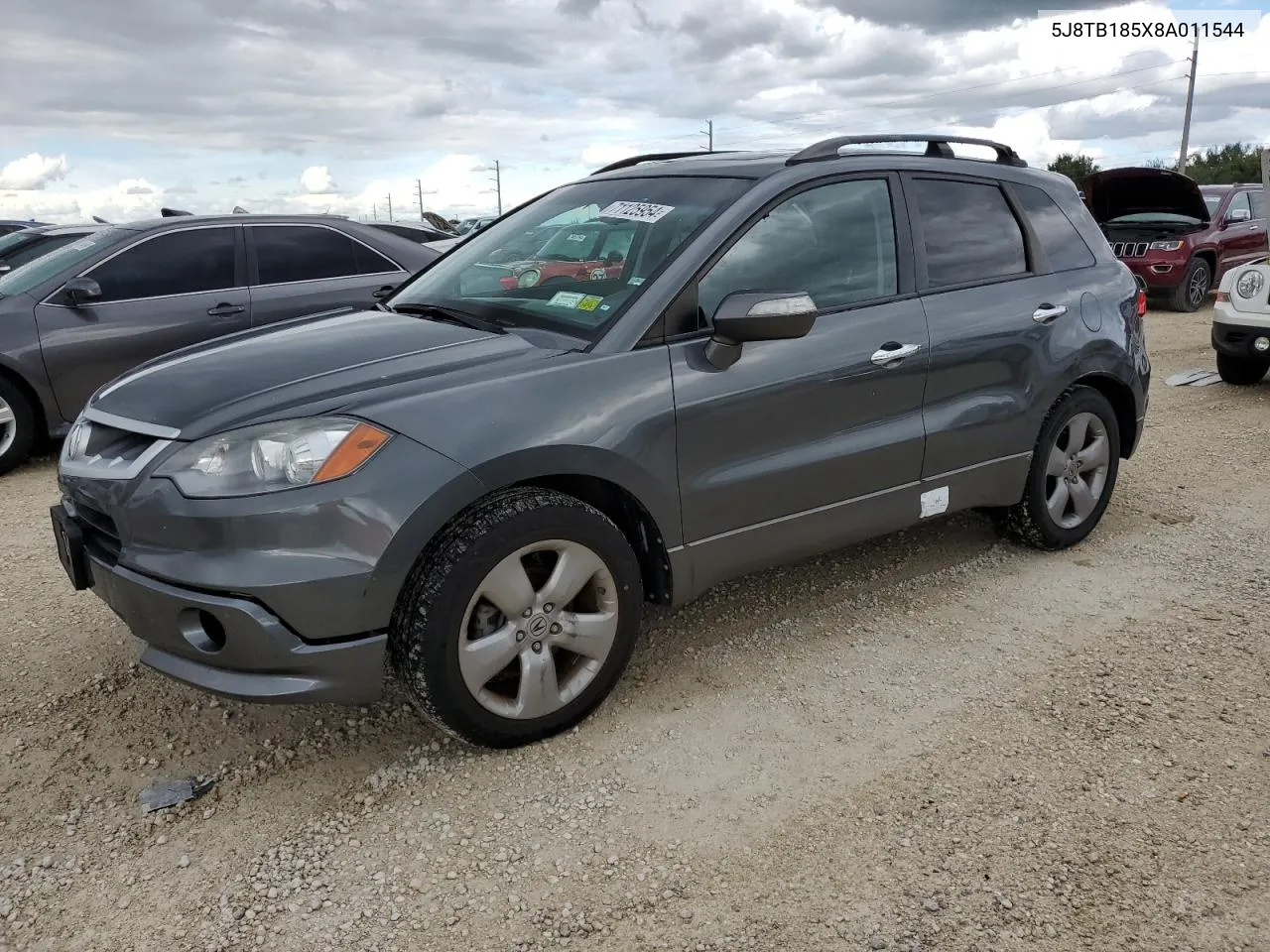 2008 Acura Rdx Technology VIN: 5J8TB185X8A011544 Lot: 71125954