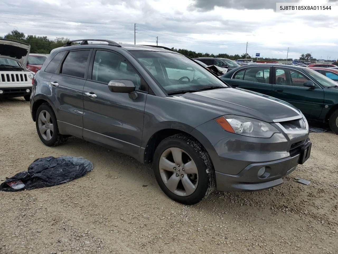 2008 Acura Rdx Technology VIN: 5J8TB185X8A011544 Lot: 71125954