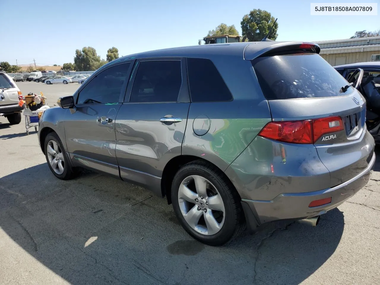 2008 Acura Rdx Technology VIN: 5J8TB18508A007809 Lot: 72557944