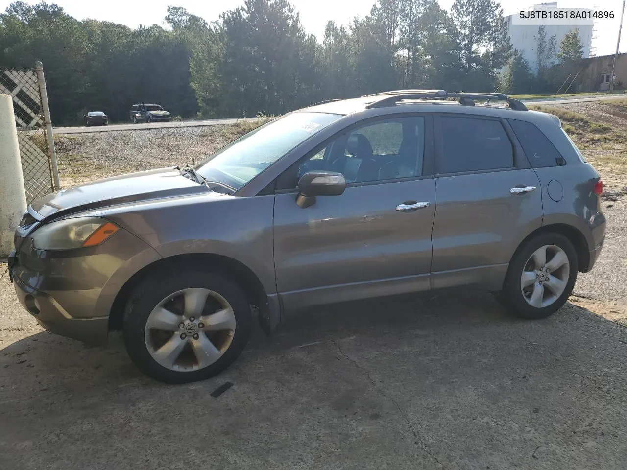 2008 Acura Rdx Technology VIN: 5J8TB18518A014896 Lot: 75275934