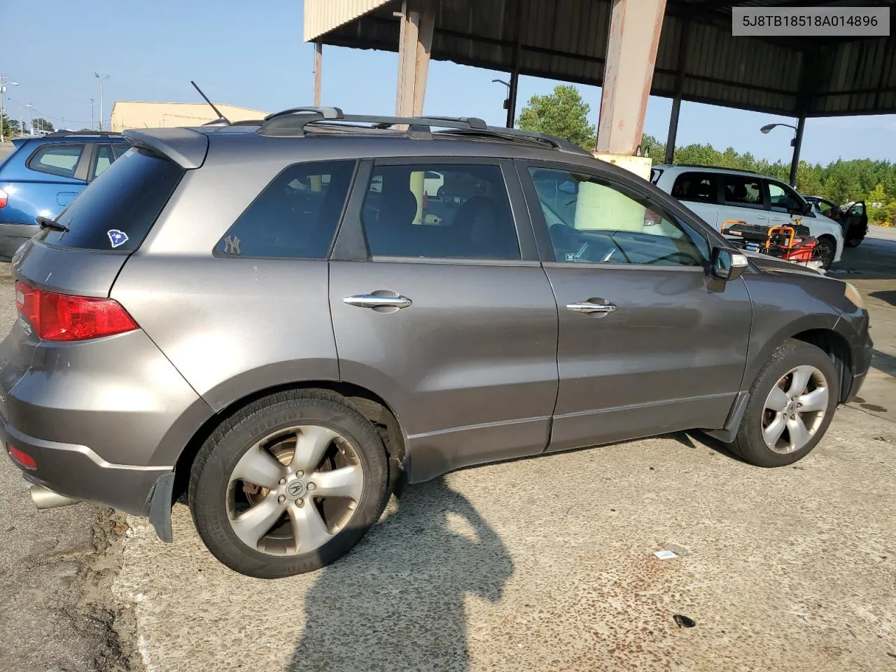 2008 Acura Rdx Technology VIN: 5J8TB18518A014896 Lot: 75275934