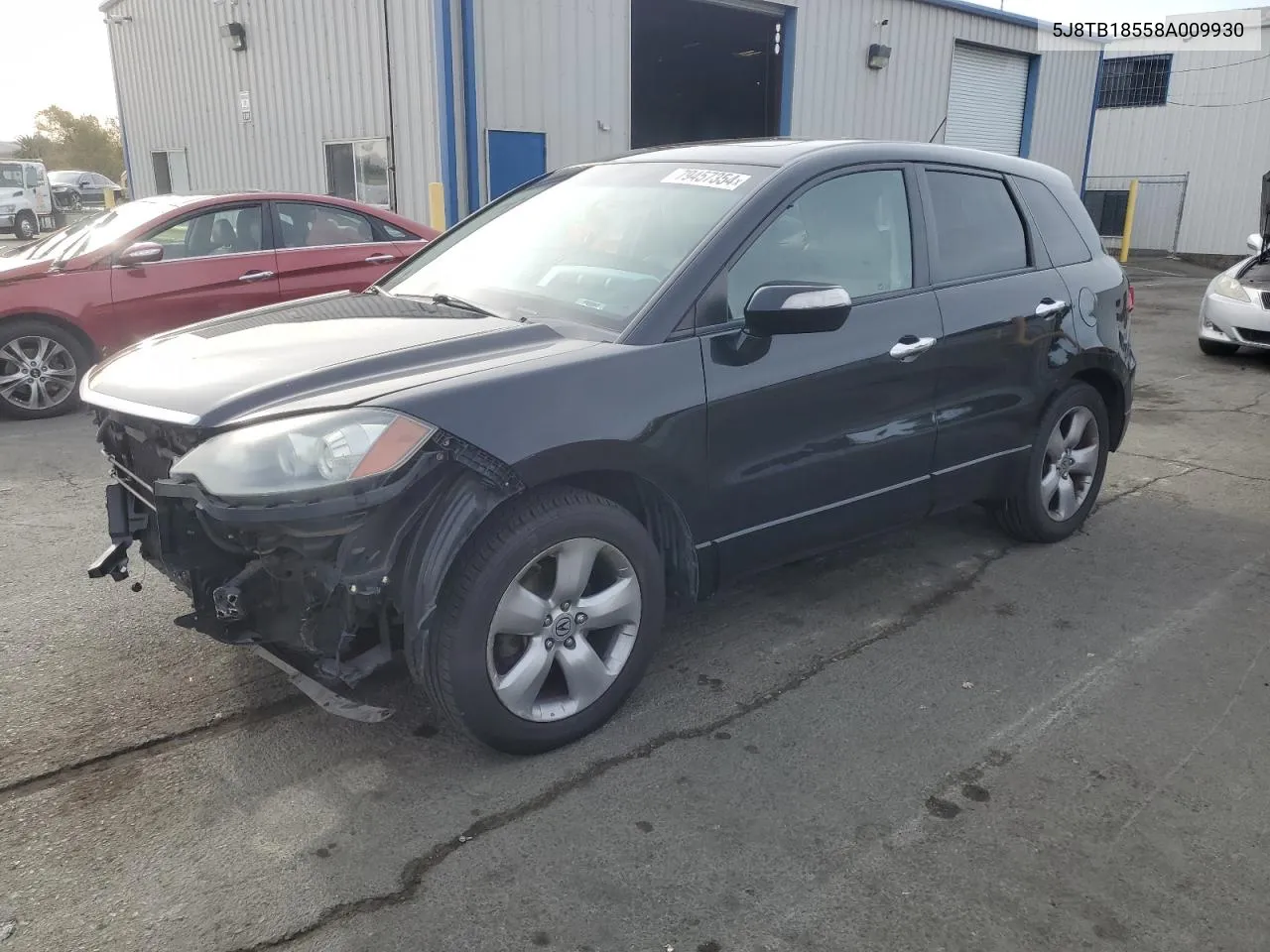 2008 Acura Rdx Technology VIN: 5J8TB18558A009930 Lot: 79457354