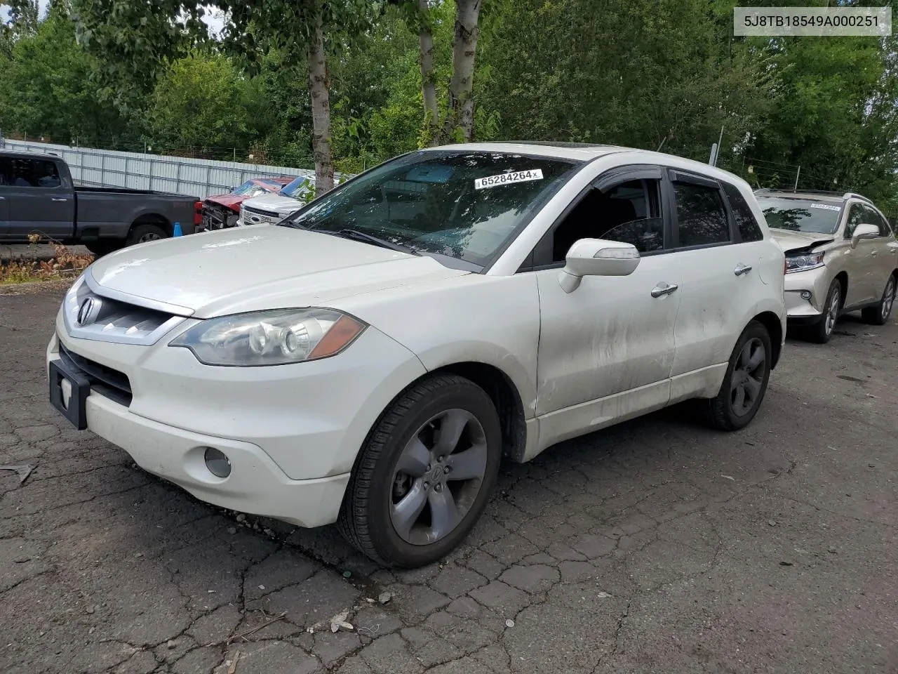 5J8TB18549A000251 2009 Acura Rdx Technology