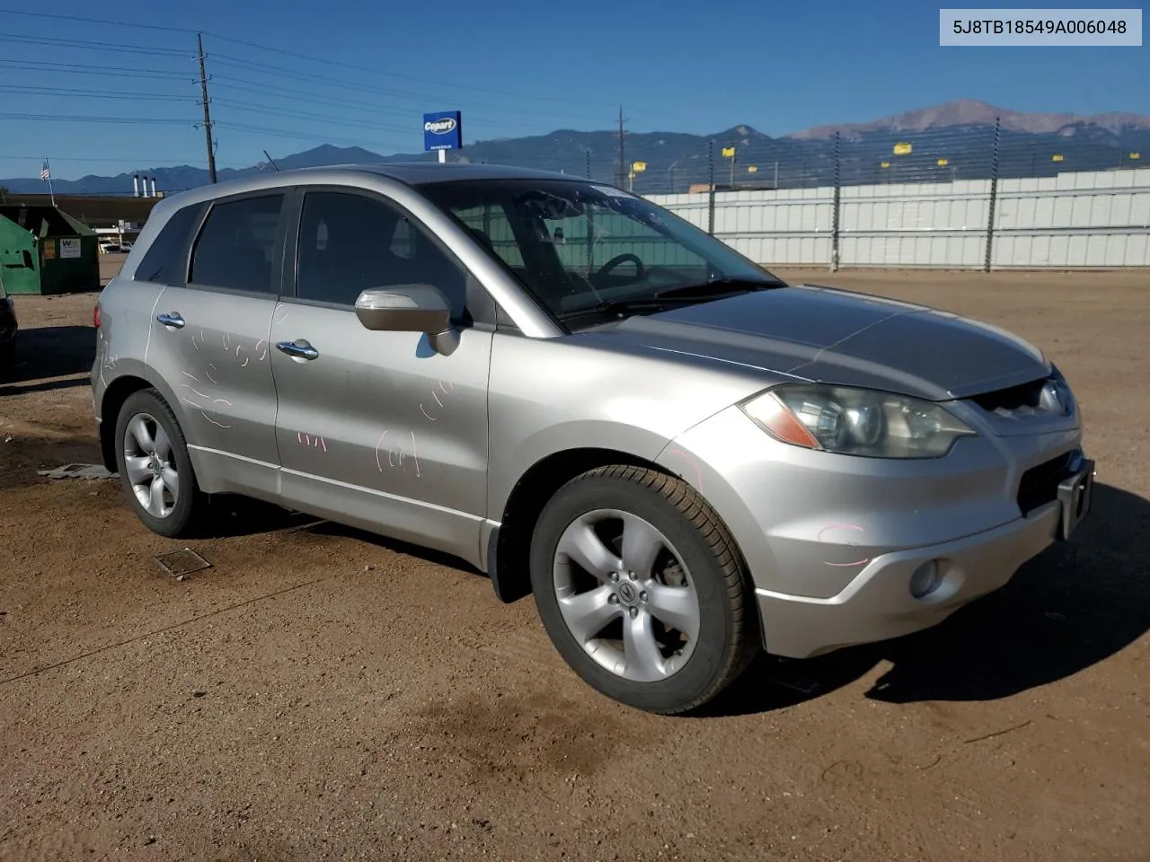 2009 Acura Rdx Technology VIN: 5J8TB18549A006048 Lot: 67611144