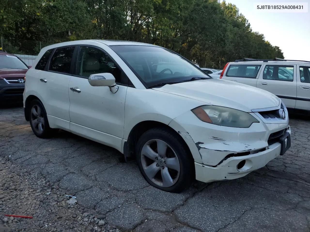 2009 Acura Rdx VIN: 5J8TB18529A008431 Lot: 70708134