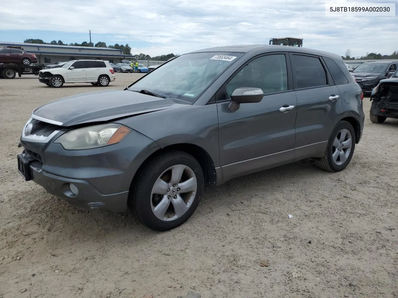 2009 Acura Rdx Technology VIN: 5J8TB18599A002030 Lot: 73553464