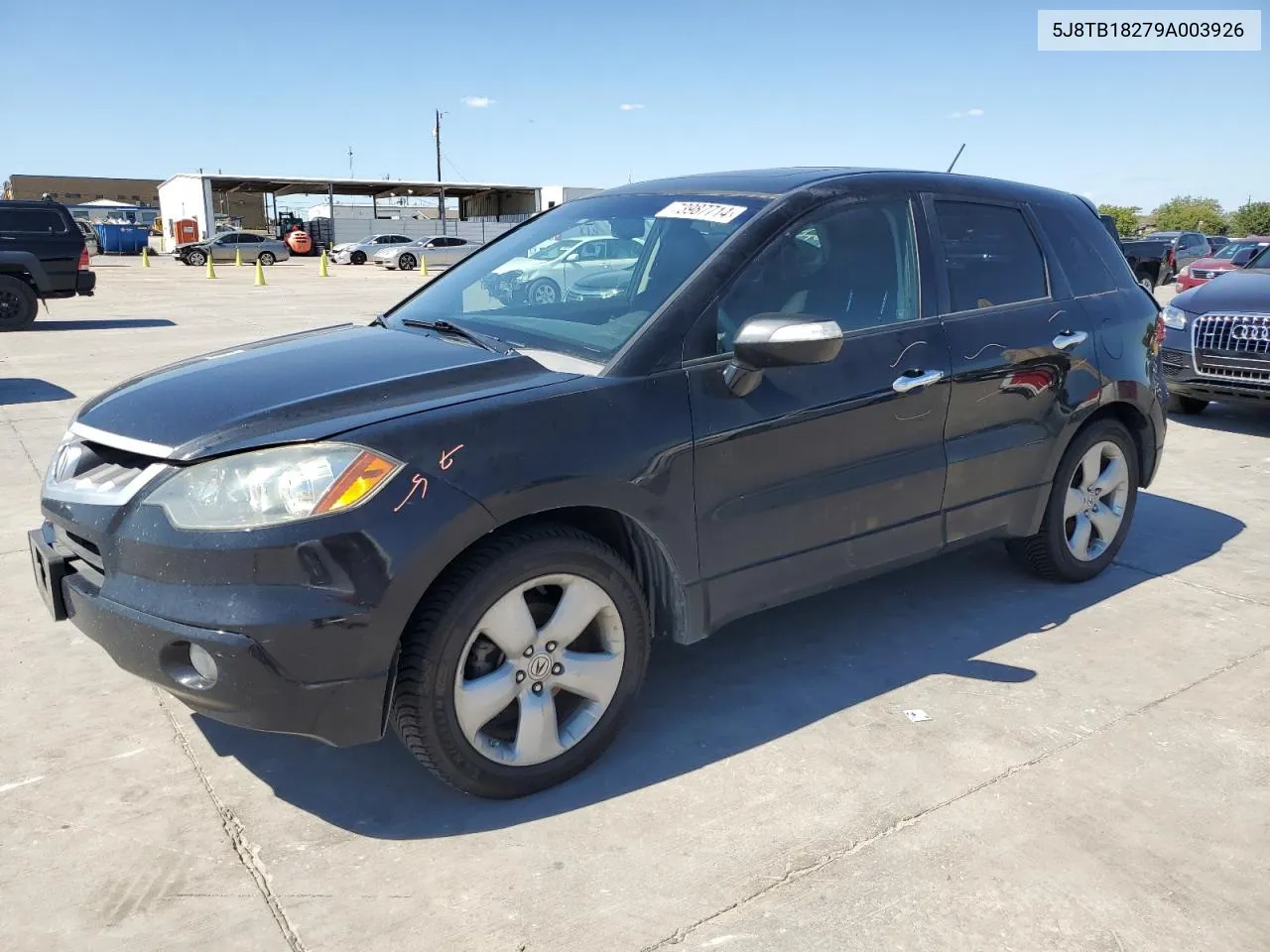 2009 Acura Rdx VIN: 5J8TB18279A003926 Lot: 73987714