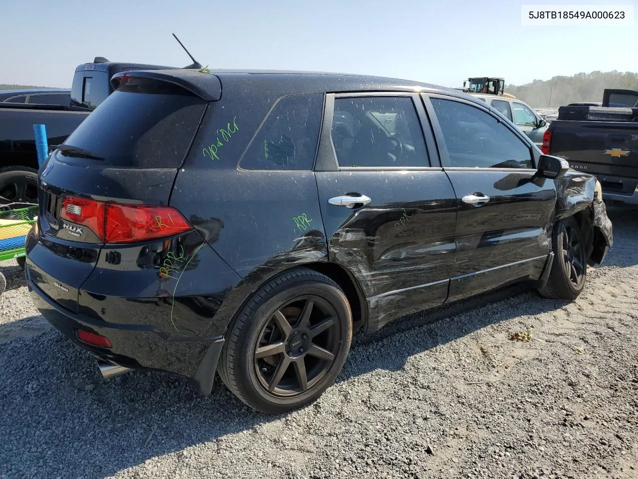 2009 Acura Rdx Technology VIN: 5J8TB18549A000623 Lot: 74342474