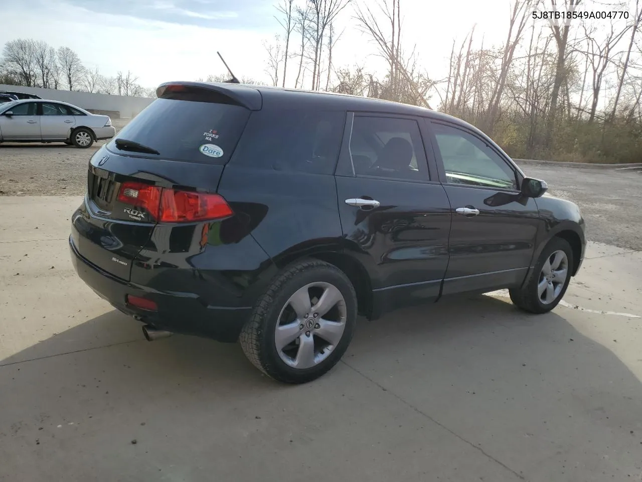 2009 Acura Rdx Technology VIN: 5J8TB18549A004770 Lot: 78420434