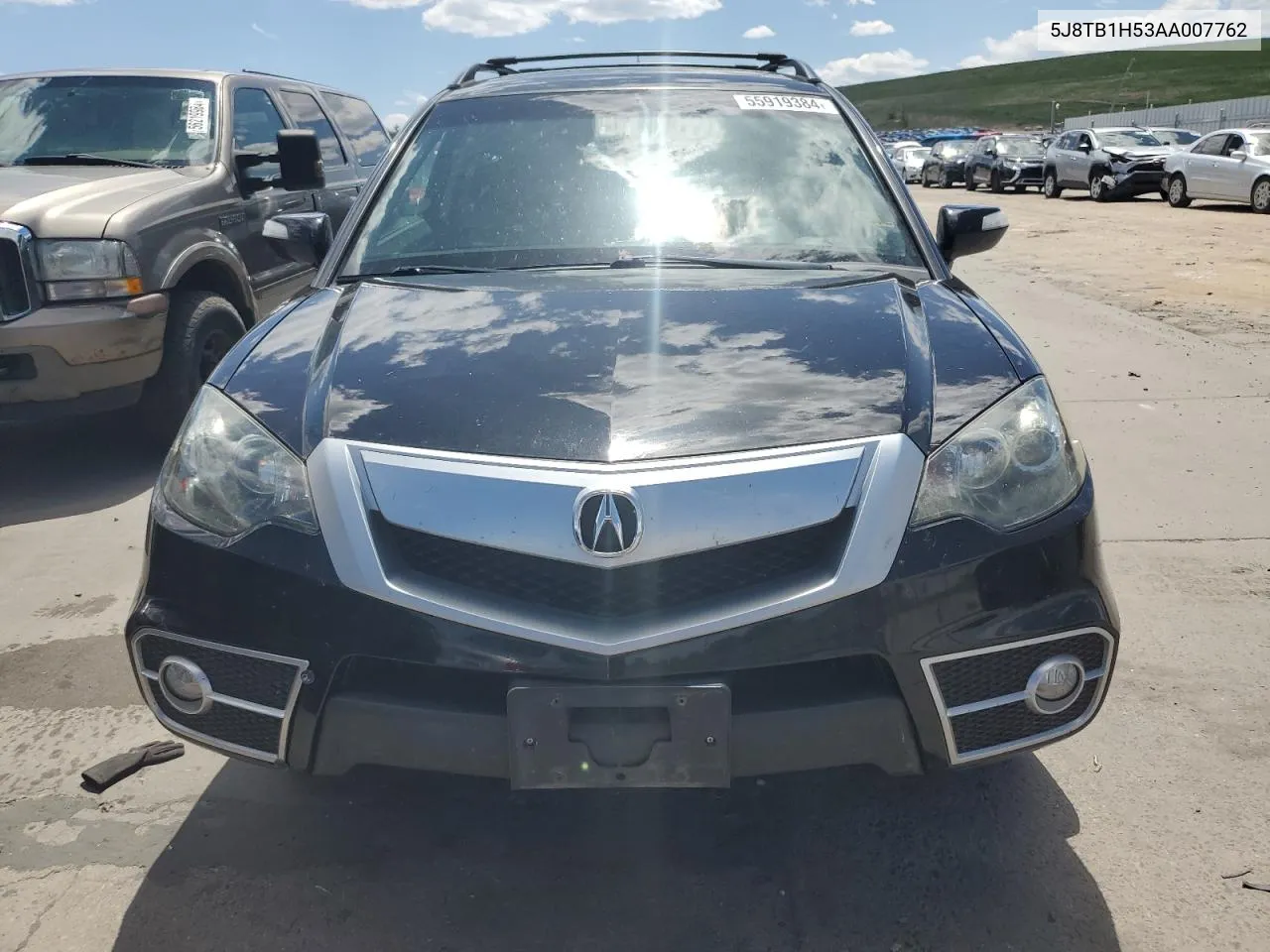 2010 Acura Rdx Technology VIN: 5J8TB1H53AA007762 Lot: 55919384