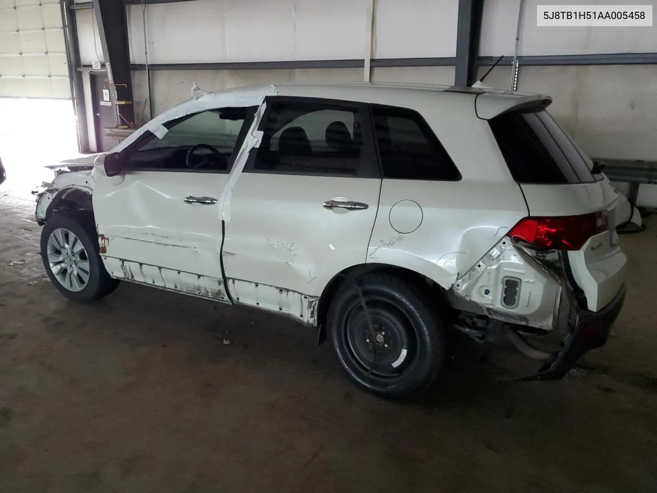 5J8TB1H51AA005458 2010 Acura Rdx Technology