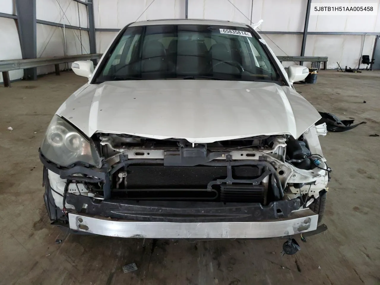 5J8TB1H51AA005458 2010 Acura Rdx Technology