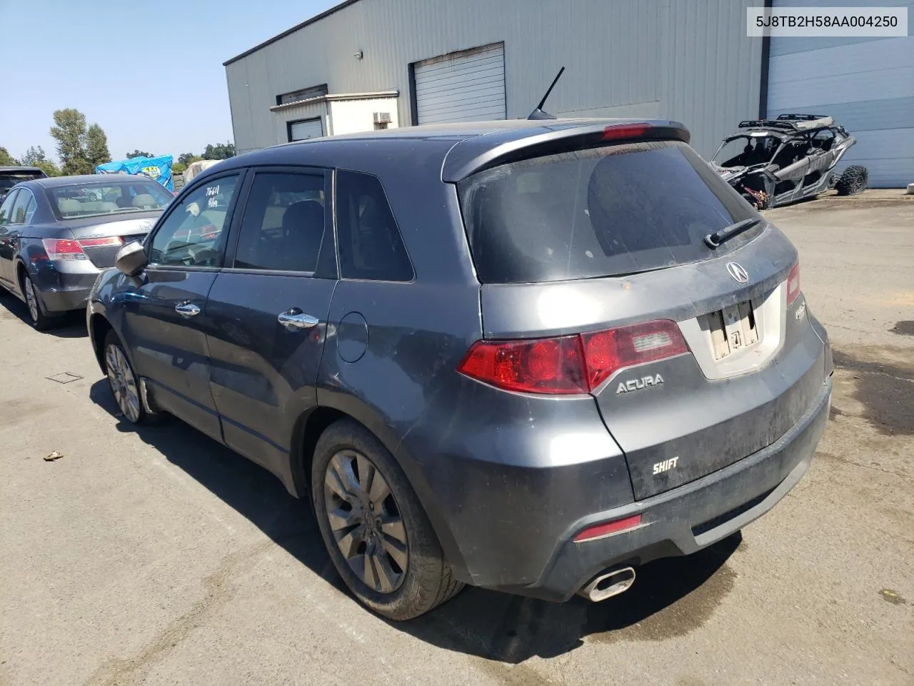 2010 Acura Rdx Technology VIN: 5J8TB2H58AA004250 Lot: 66005024