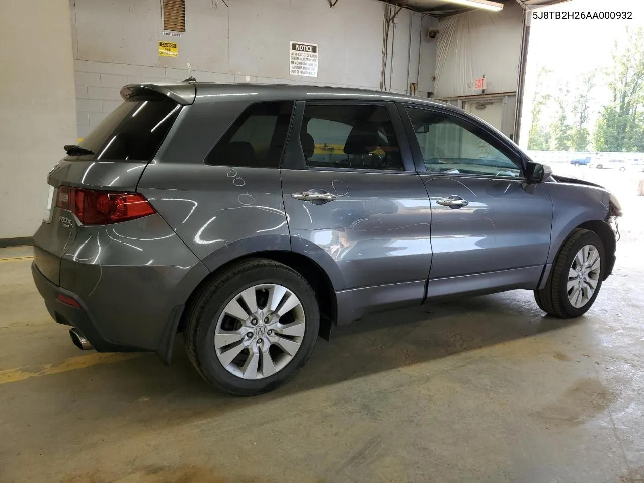 2010 Acura Rdx VIN: 5J8TB2H26AA000932 Lot: 70211954