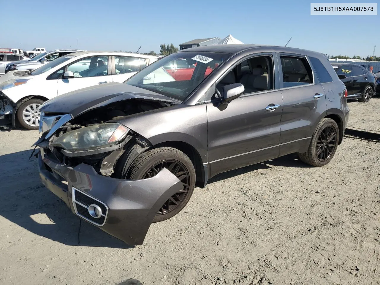 2010 Acura Rdx Technology VIN: 5J8TB1H5XAA007578 Lot: 71946394