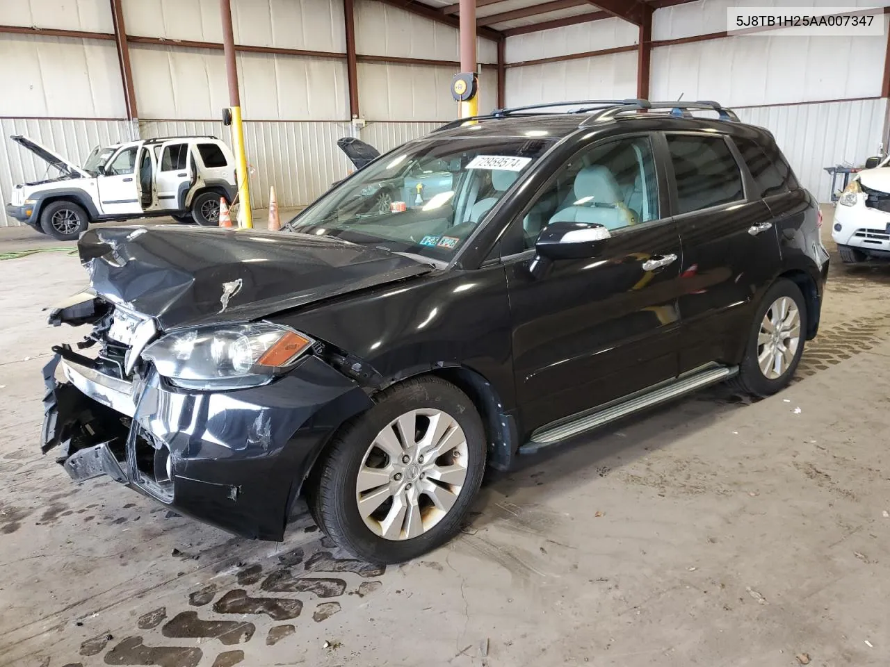 2010 Acura Rdx VIN: 5J8TB1H25AA007347 Lot: 72959574