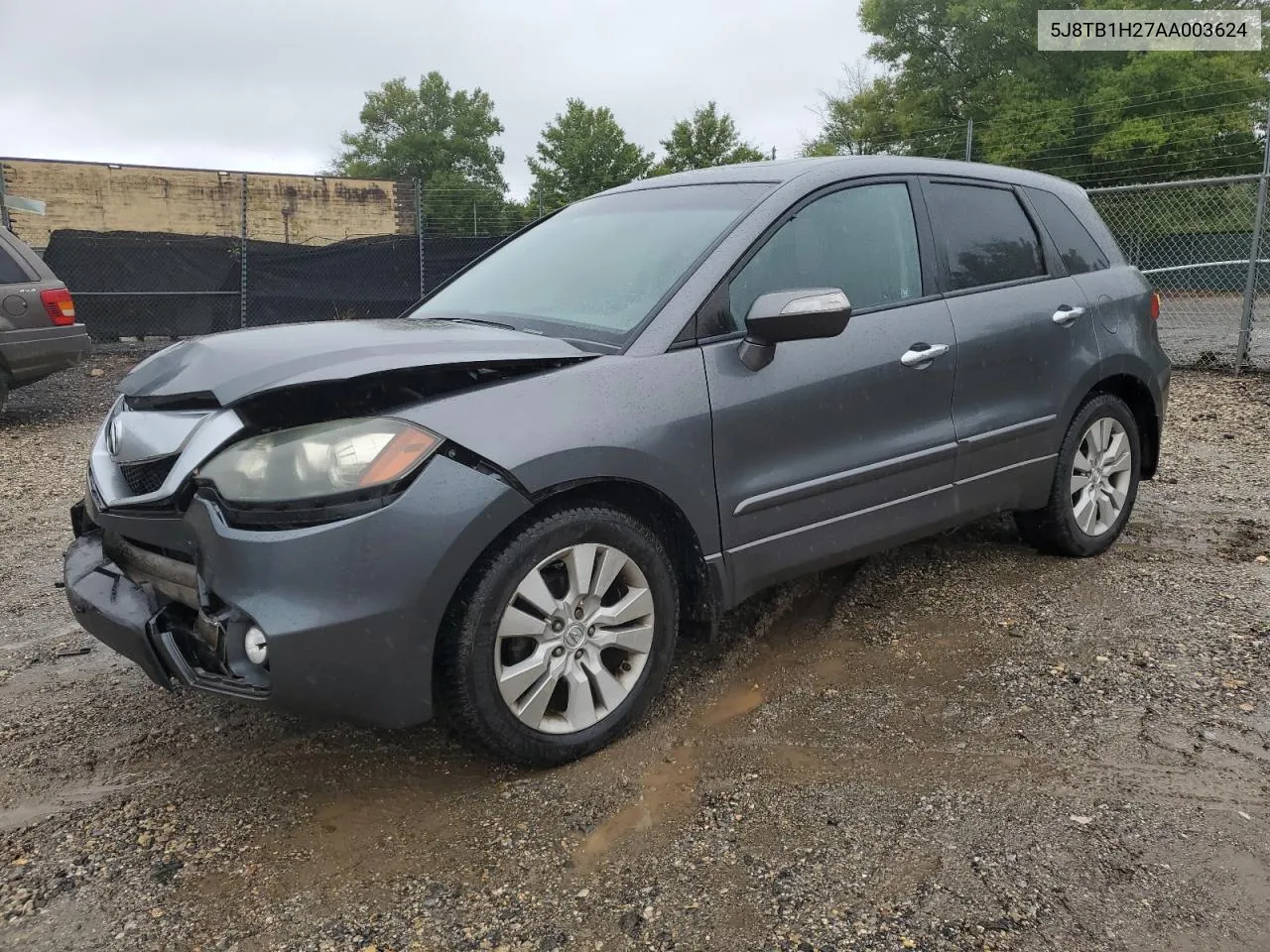 2010 Acura Rdx VIN: 5J8TB1H27AA003624 Lot: 74005244