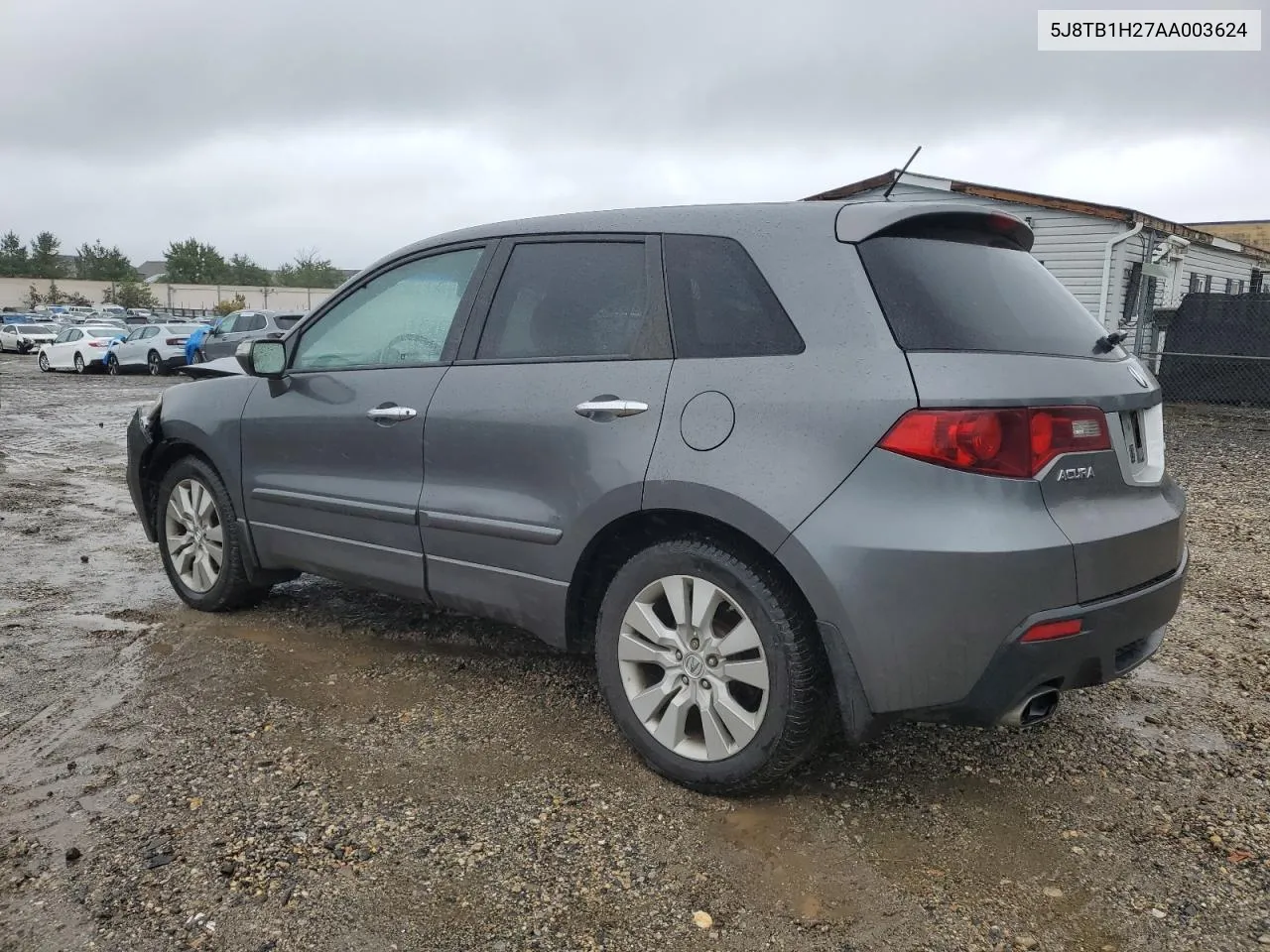 2010 Acura Rdx VIN: 5J8TB1H27AA003624 Lot: 74005244